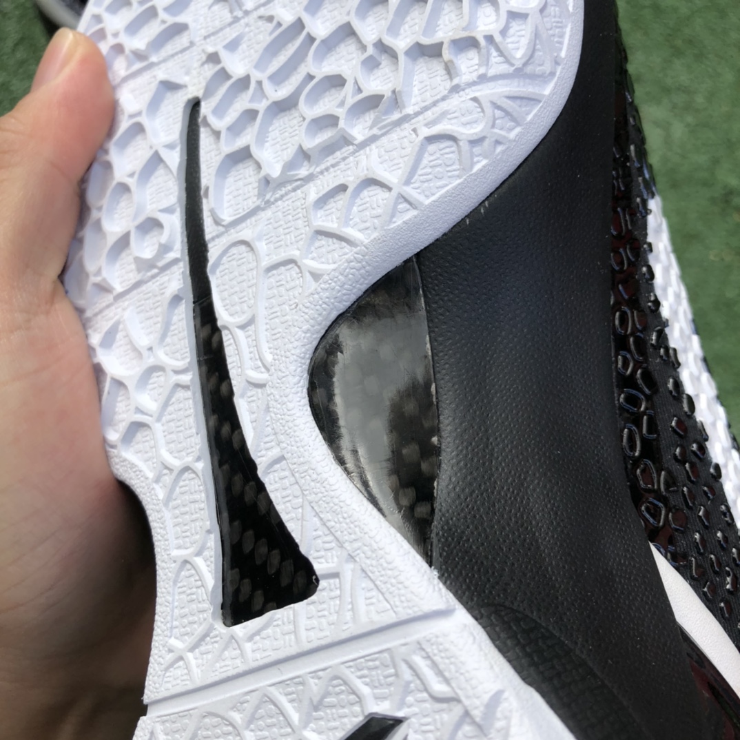 480 s2纯原版NIKE KOBE 6 Protro科比6曼巴 黑白实战篮球鞋CW2190-002