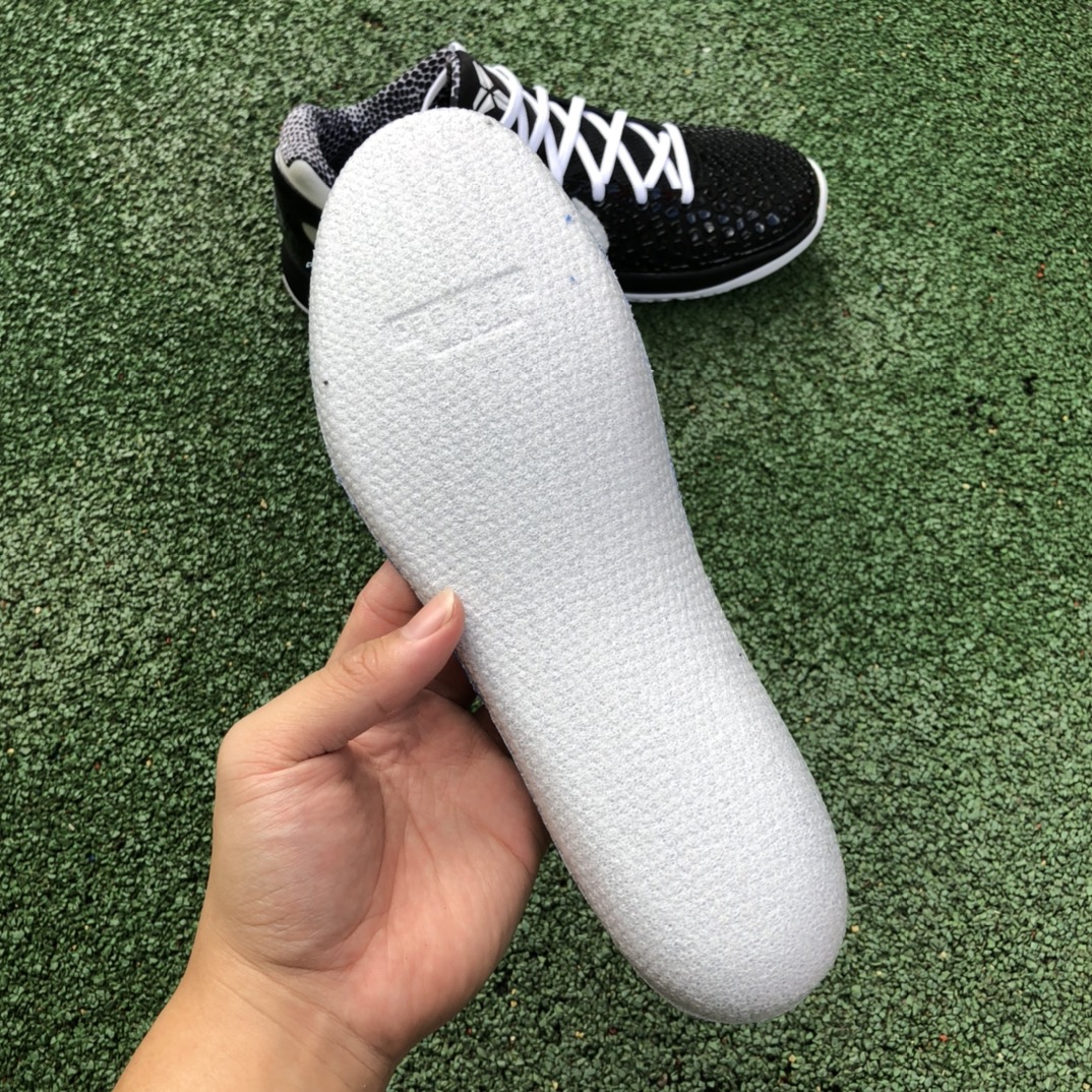 480 s2纯原版NIKE KOBE 6 Protro科比6曼巴 黑白实战篮球鞋CW2190-002