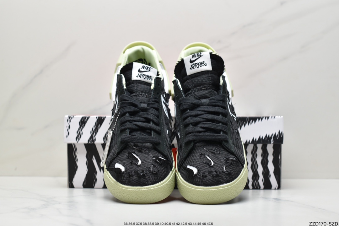 250 Acronym x Nike Blazer Low 整体鞋型延续 Nike Blazer Low 熟悉的低帮轮廓DO9373