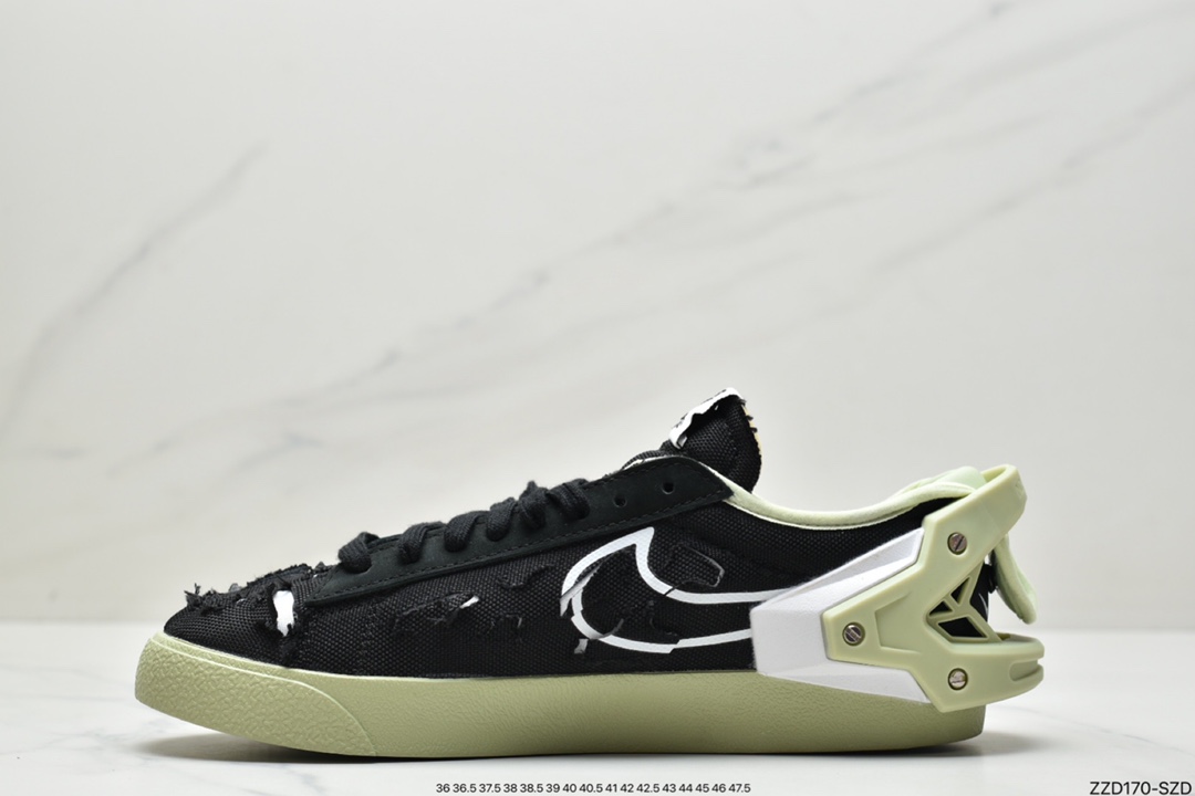 250 Acronym x Nike Blazer Low 整体鞋型延续 Nike Blazer Low 熟悉的低帮轮廓DO9373