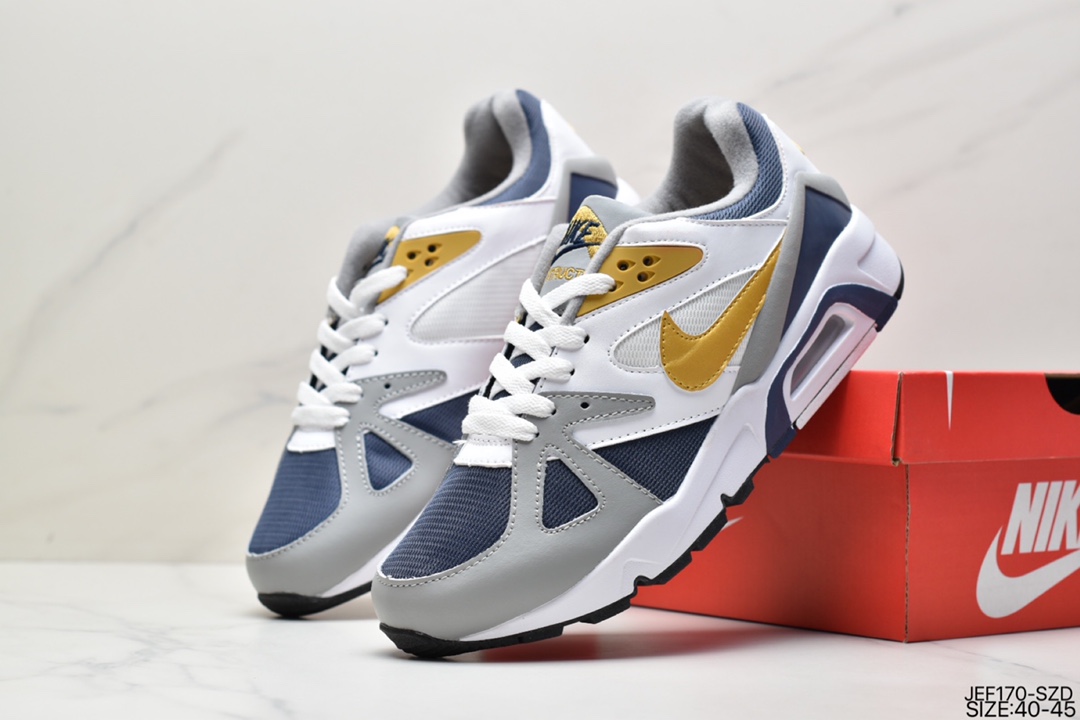 155 NIKE AIR STRUCTURE TRIAX 91 气垫缓震跑步运动鞋