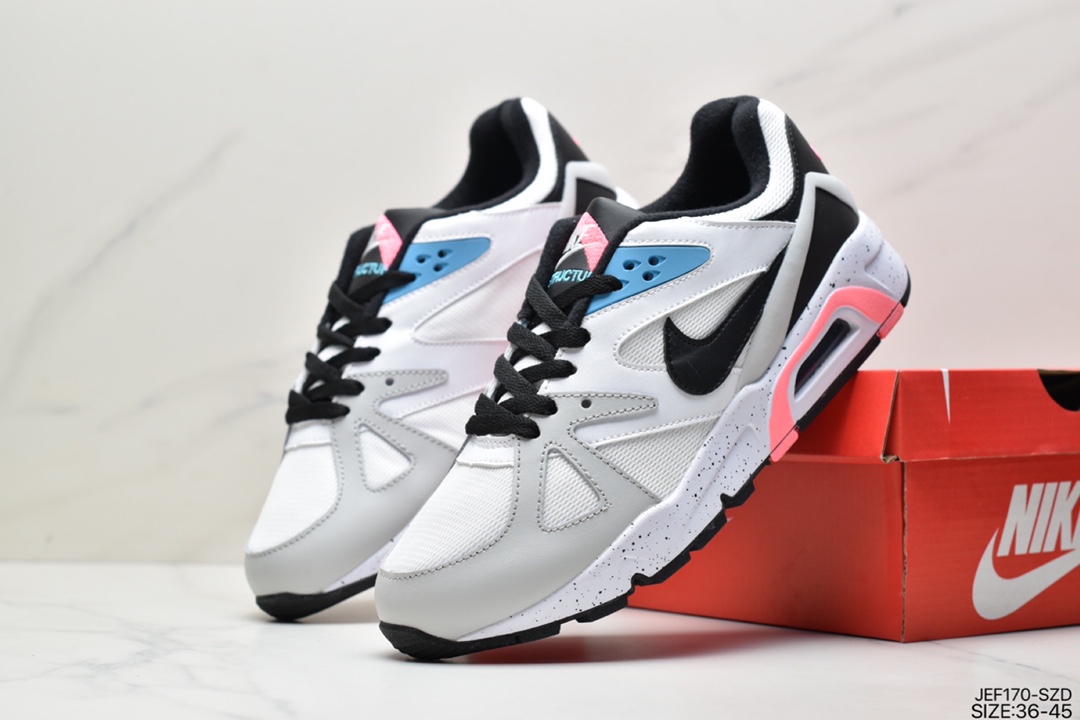 155 NIKE AIR STRUCTURE TRIAX 91 气垫缓震跑步运动鞋