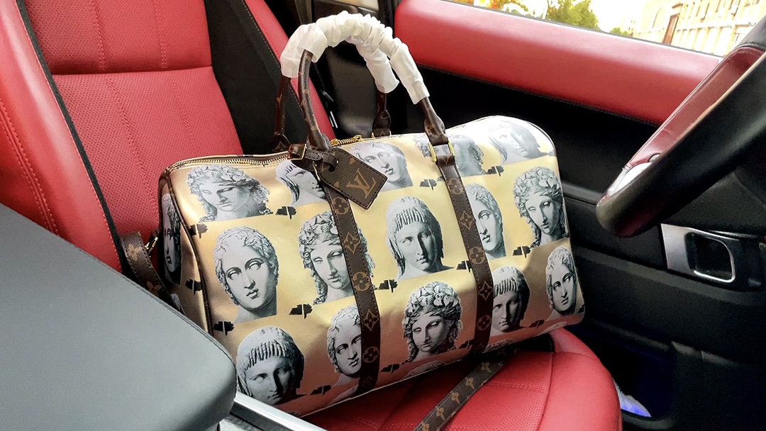 Louis Vuitton 路易威登 LV  走秀款 旅行包 实拍