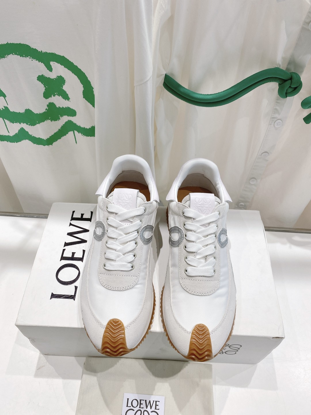 Loewe Casual Shoes Best Quality Replica
 Splicing Unisex Cowhide Sheepskin Silk Casual