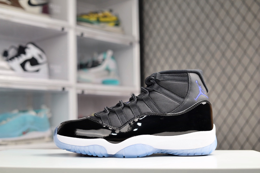 I0 耐克Nike Wmns Air Jordan 11 Retro”Obsidian Blue”AJ11代迈克尔·乔丹高帮运动文化篮球鞋 采用漆皮牛培革鞋面材质搭载碳纤维缓震中板原厂流水成型工艺厂级拉帮注胶效果午夜蓝+特殊鞋面
