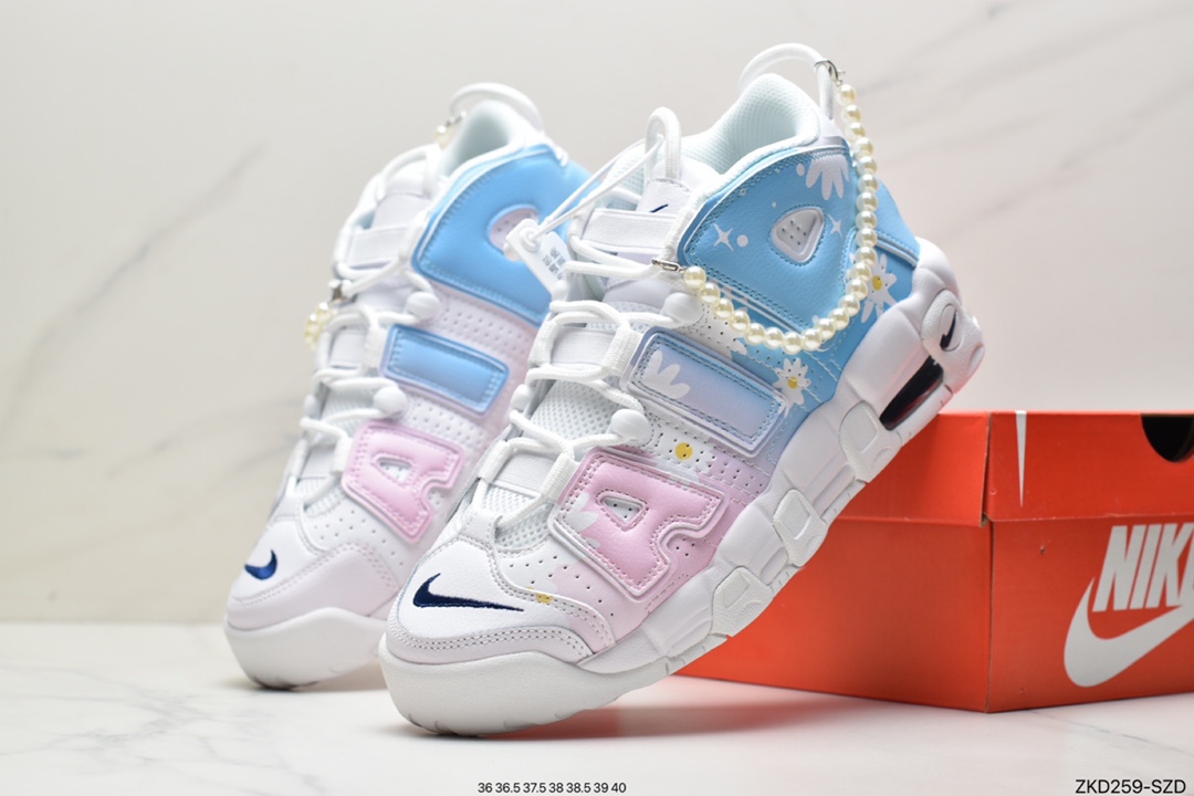 270 耐克Nike Air More Uptempo (GS) 鞋尽显 A-I-R 风范DZ4843-100