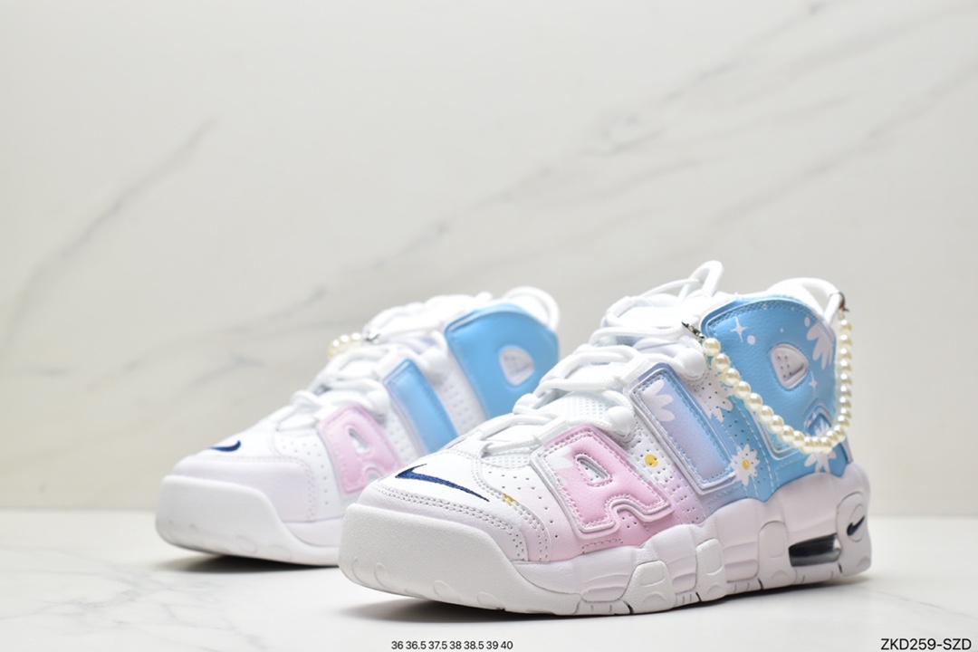 270 耐克Nike Air More Uptempo (GS) 鞋尽显 A-I-R 风范DZ4843-100