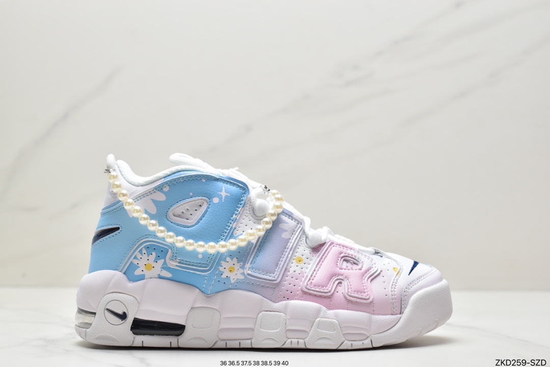 270 耐克Nike Air More Uptempo (GS) 鞋尽显 A-I-R 风范DZ4843-100