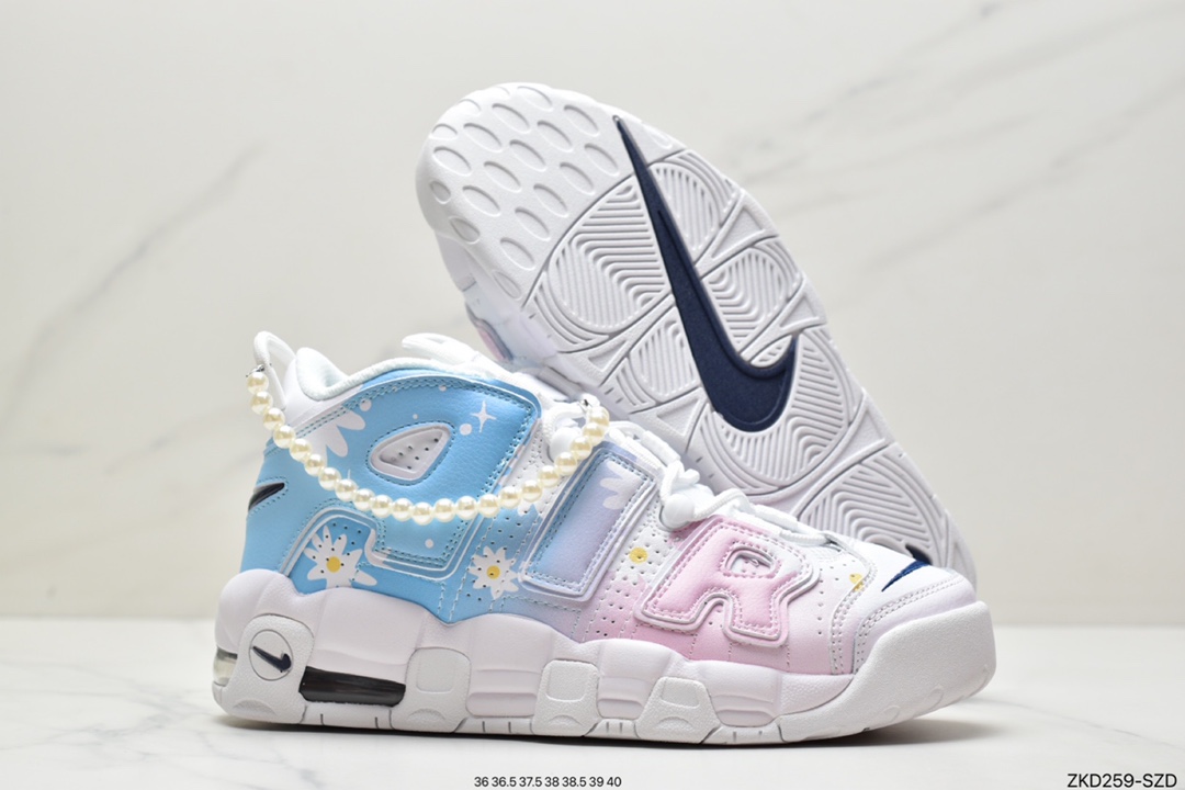 270 耐克Nike Air More Uptempo (GS) 鞋尽显 A-I-R 风范DZ4843-100