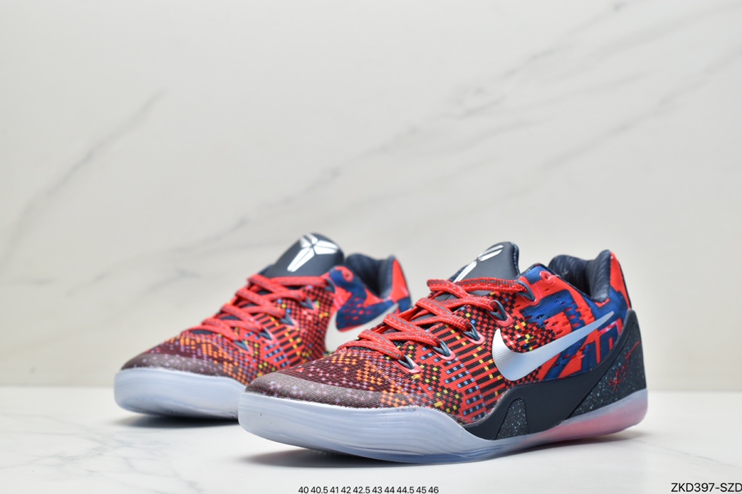 270 NK Kobe 9 Low 科比九代低帮实战篮球鞋 李小龙黑黄 646701-700