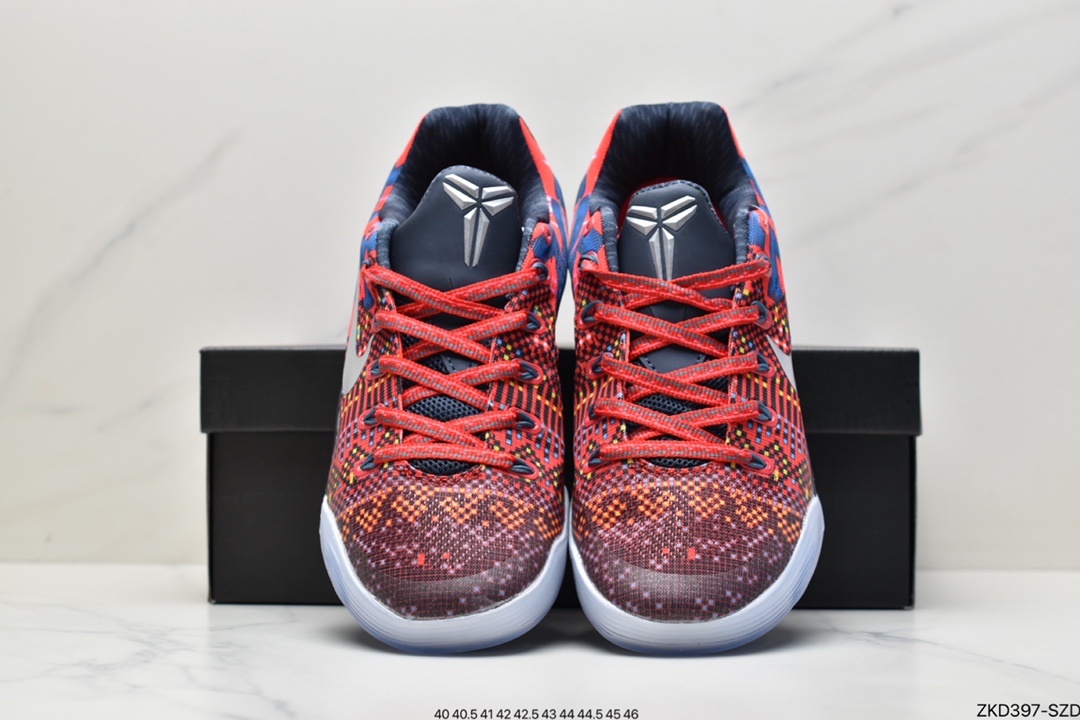 270 NK Kobe 9 Low 科比九代低帮实战篮球鞋 李小龙黑黄 646701-700