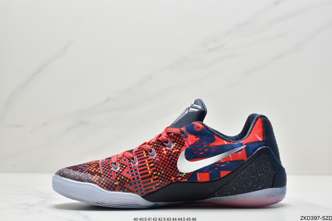 270 NK Kobe 9 Low 科比九代低帮实战篮球鞋 李小龙黑黄 646701-700
