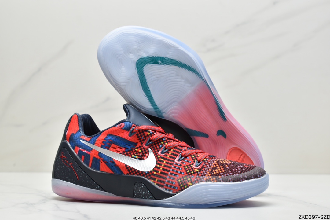 270 NK Kobe 9 Low 科比九代低帮实战篮球鞋 李小龙黑黄 646701-700