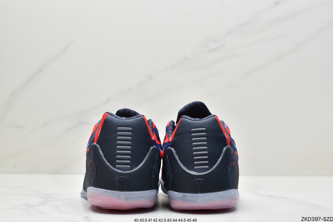 270 NK Kobe 9 Low 科比九代低帮实战篮球鞋 李小龙黑黄 646701-700