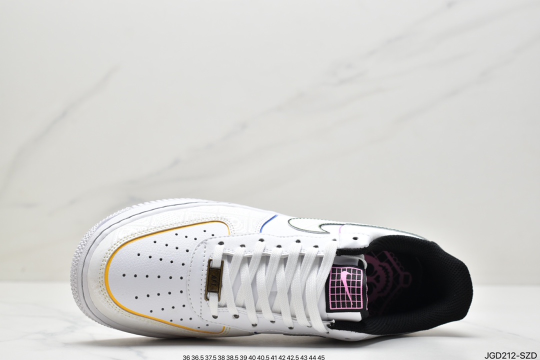 180 耐克Nike Air Force1 空军一号 白蓝 低帮休闲板鞋 GU6936-599