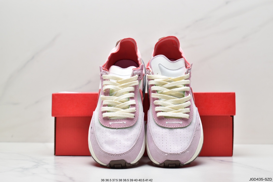 180 耐克NK Waffle One Summit White Bx.华夫网面透气休闲跑步鞋 DA7995