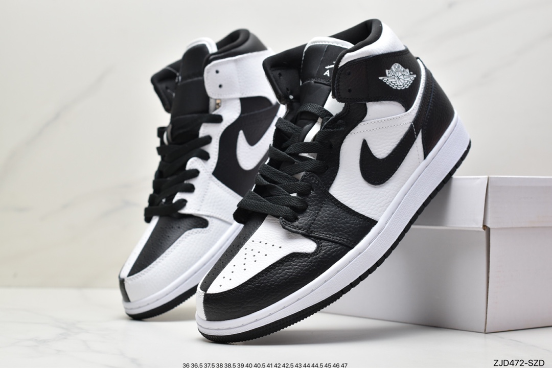 Nike Air Jordan 1 Mid”Invert”AJ1 Jordan generation mid-top classic retro cultural casual sports basketball shoes DR0501-101