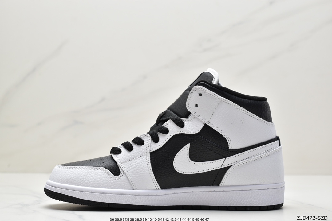 Nike Air Jordan 1 Mid”Invert”AJ1 Jordan generation mid-top classic retro cultural casual sports basketball shoes DR0501-101