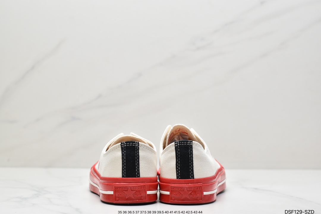 CONVERSE X Comme des Garons PLAY Rei Kawakubo CDG PLAY ”Little Red Side” Rei Kawakubo A01795C