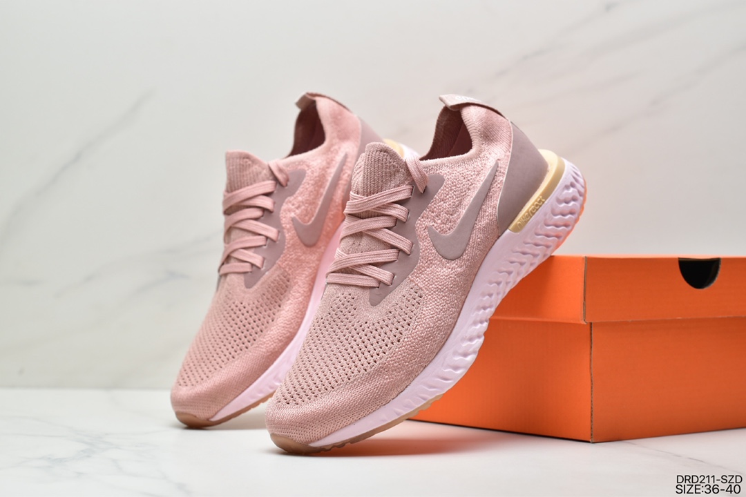 Nike Epic React Flyknit Rhea super running three-dimensional fabric elastic foam cushioning sole AQ0067