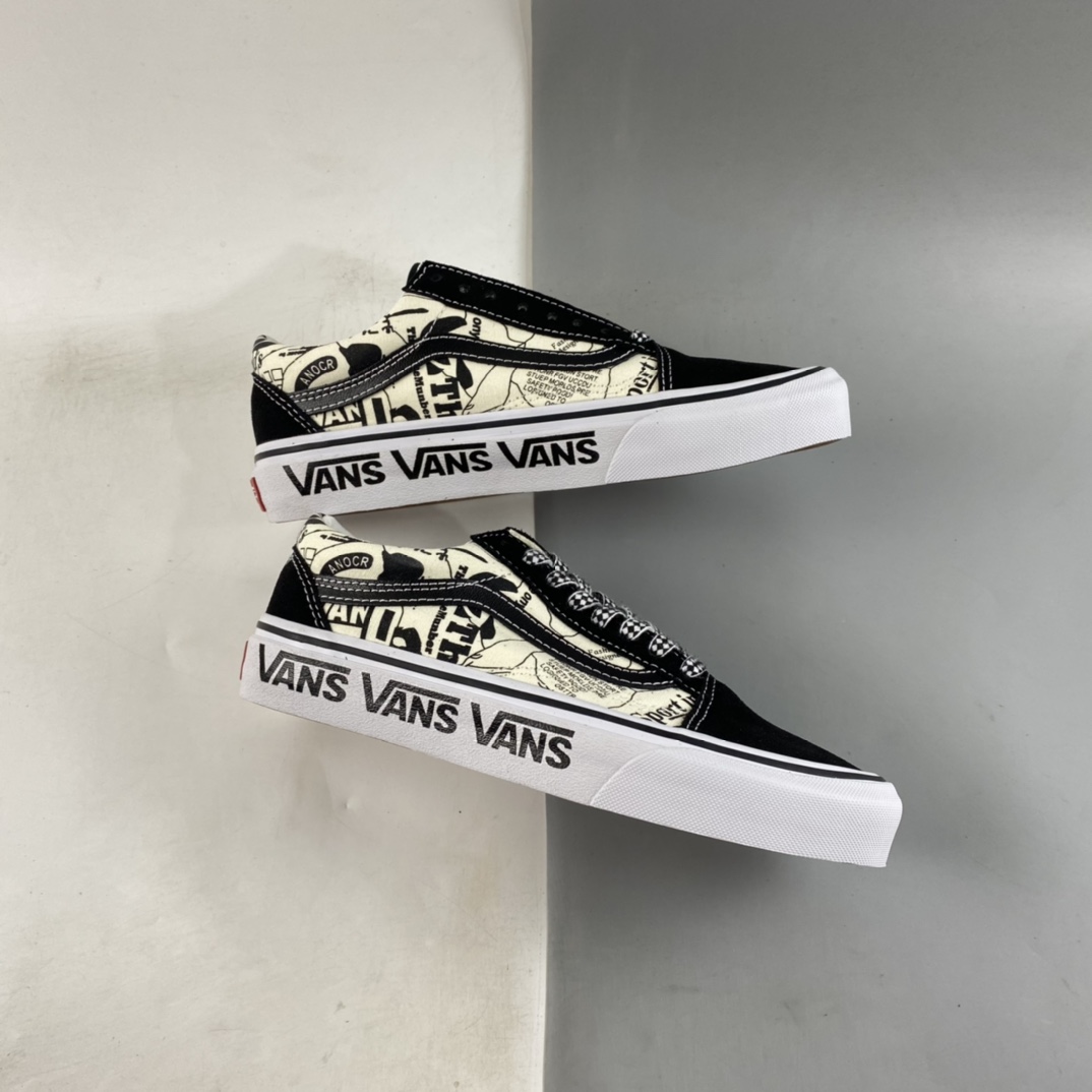 Vans Old Skool comic style low top casual canvas shoes VN0A5JMIBZW