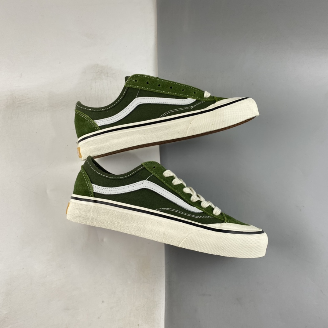 Vans Vans official Style 136 VR3 temperament high street style comfortable forest green sneakers VN0A4BX9E02