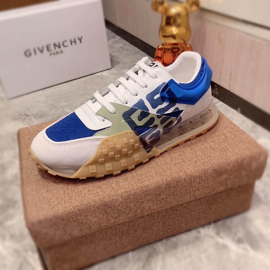 K0      Givenchy 纪梵希   最新爆款休闲鞋，顶端品牌 奢侈～代购，顶级～质量。专柜同卖产品 鞋面選用进口透气原版磨砂牛皮搭配3D打印材质透气羊皮内里精细做工。原版个性时尚柔软橡膠耐磨防滑大底，上脚轻巧舒适，实物拍摄實物更好看， I0 1广州码: 38-44。5色可选