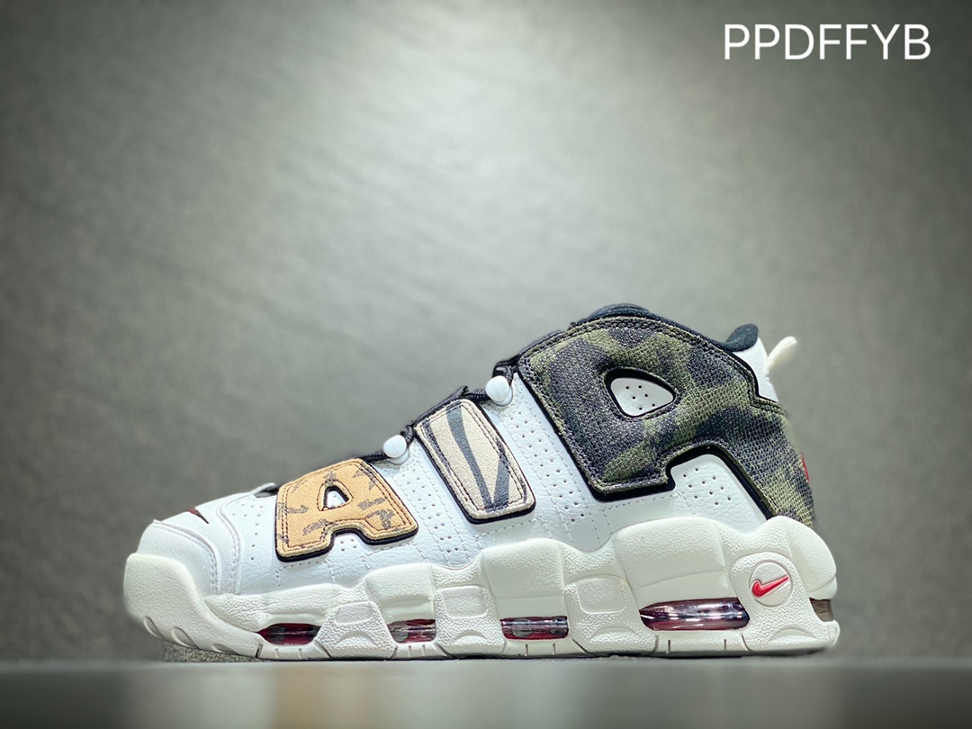 260 Nike Air More Uptempo OG耐克 皮蓬全掌气垫篮球鞋 DZ4843-100