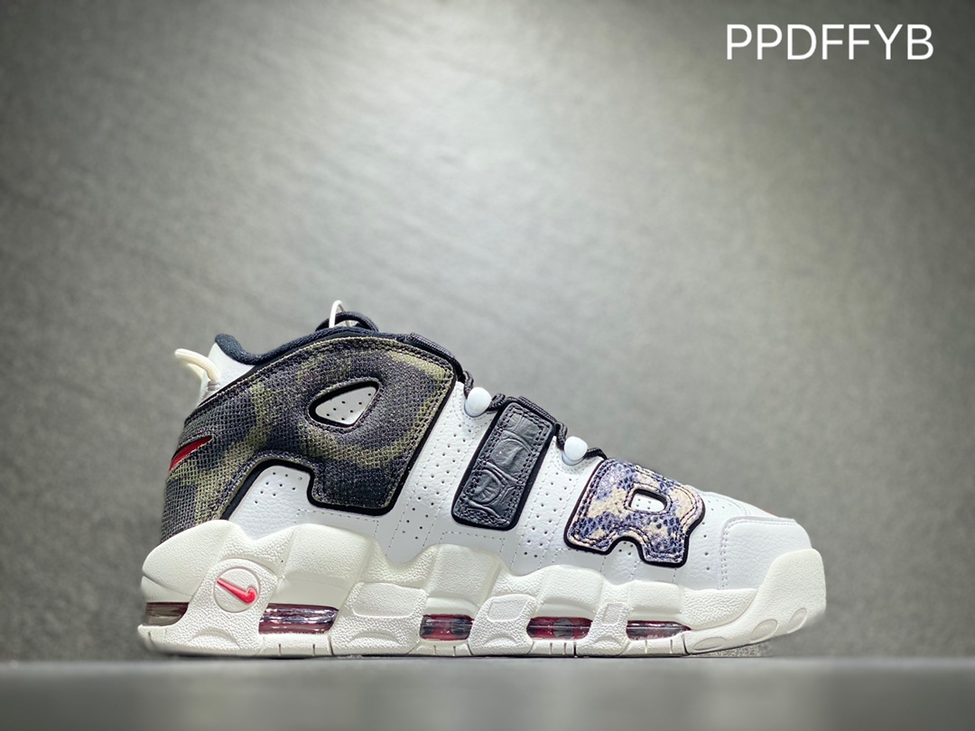 260 Nike Air More Uptempo OG耐克 皮蓬全掌气垫篮球鞋 DZ4843-100