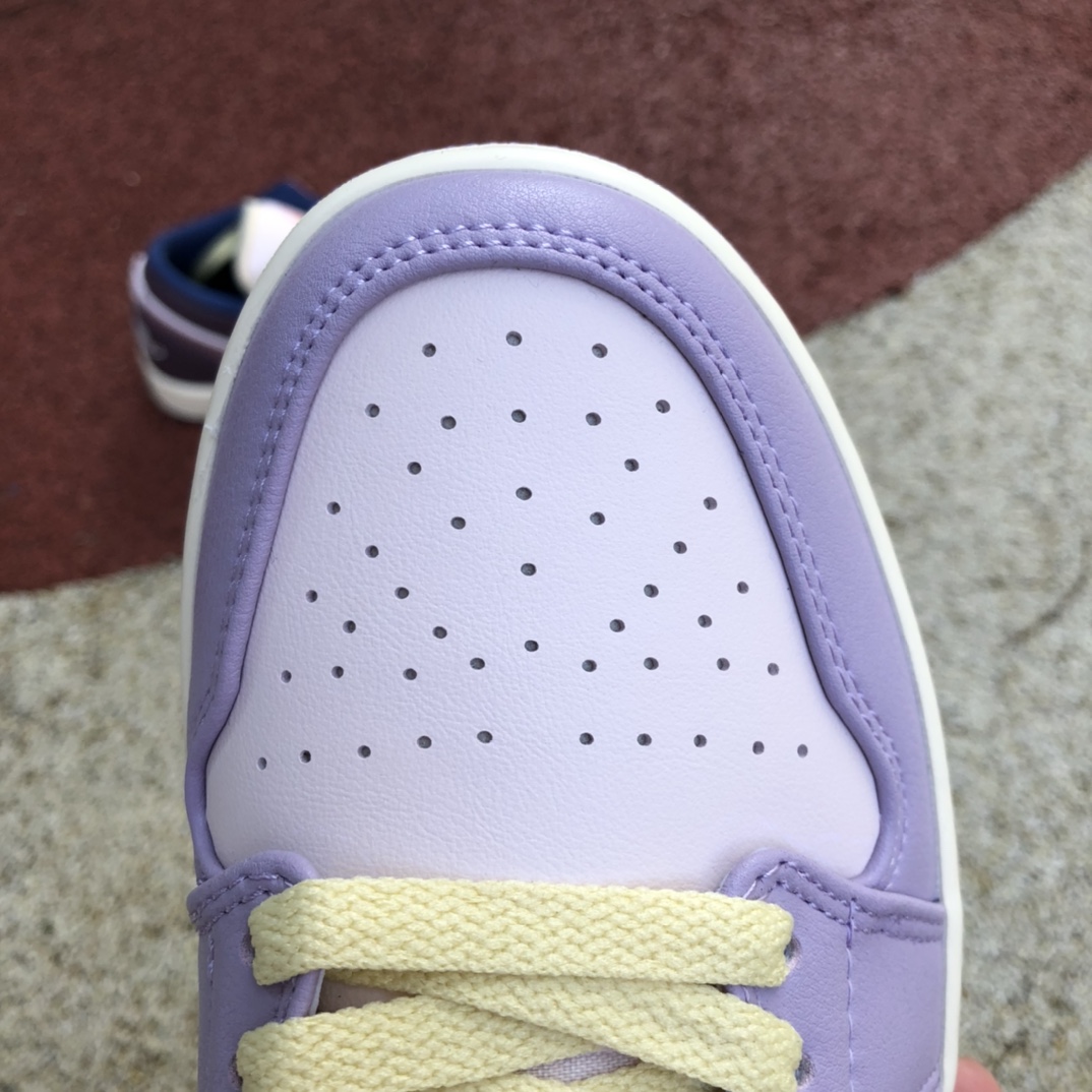 260  Air Jordan 1 AJ1 白粉紫彩蛋复活节低帮球鞋 DZ2768-651