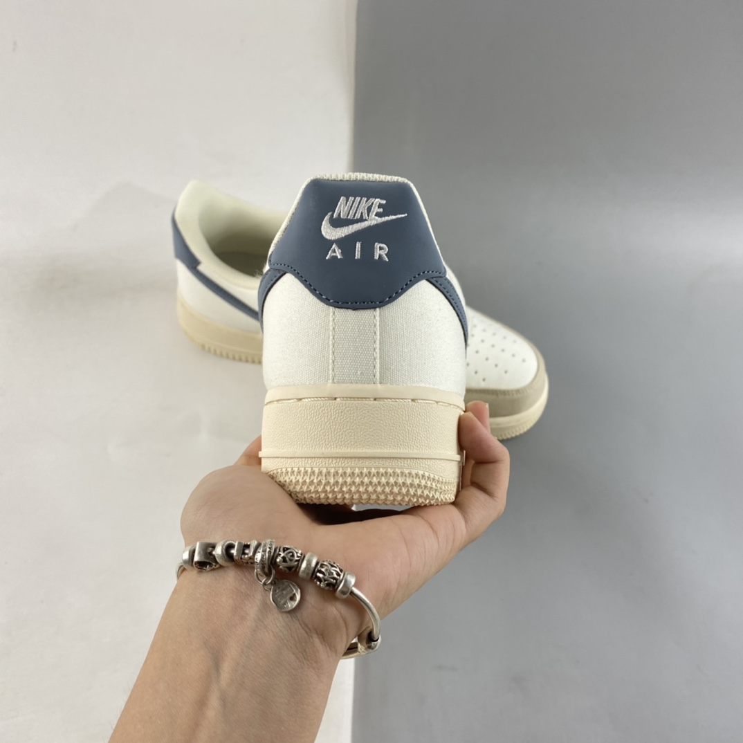 P220 Nike Air Force 1'07 Low 复古蓝布面 空军一号低帮休闲板鞋 DG2296-022