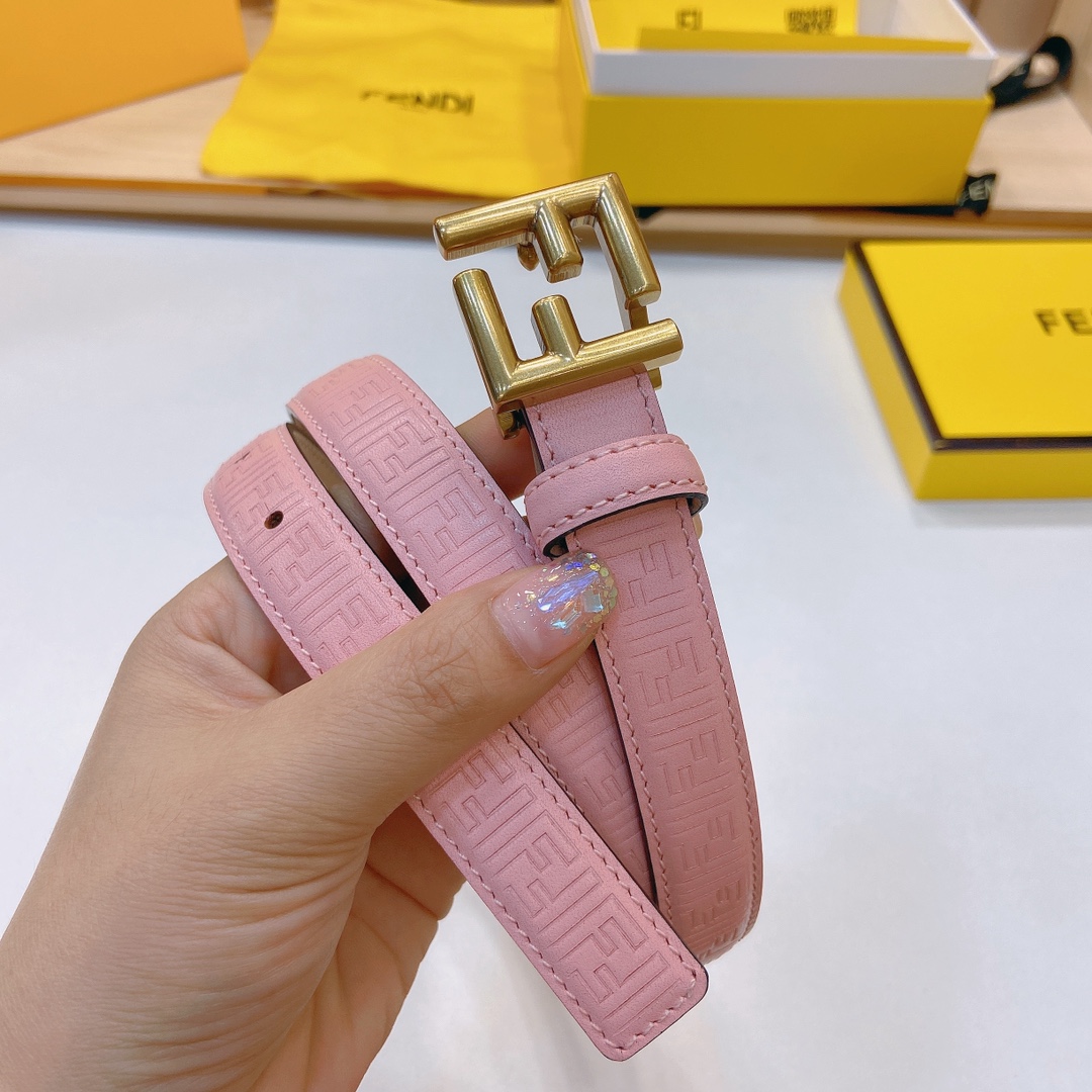 芬迪FENDI双面原版皮腰带采用原版
