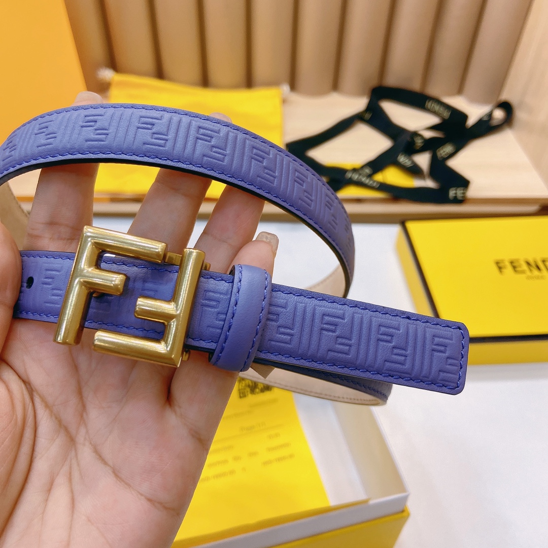 芬迪FENDI双面原版皮腰带采用原版