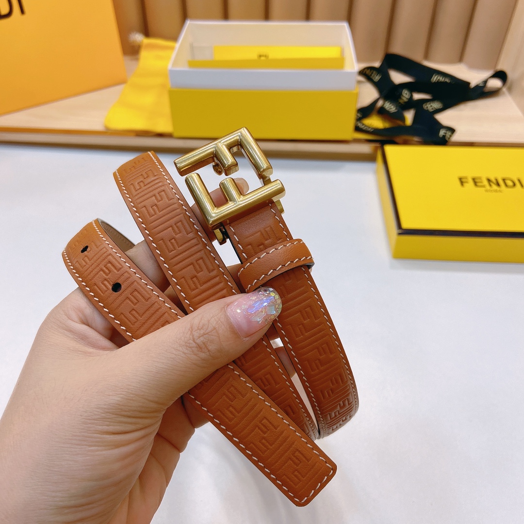 芬迪FENDI双面原版皮腰带采用原版