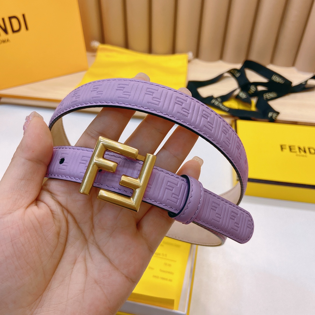 芬迪FENDI双面原版皮腰带采用原版