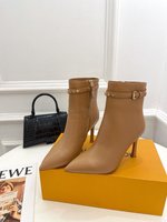 Louis Vuitton Short Boots Copy AAA+
 Cowhide Genuine Leather Sheepskin Fall/Winter Collection