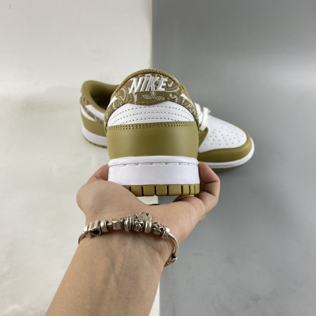 P280 Nike Dunk Low ESS ”Barley Paisley” 牛油果绿 腰果花 SB低帮运动休闲板鞋 DH4401-104