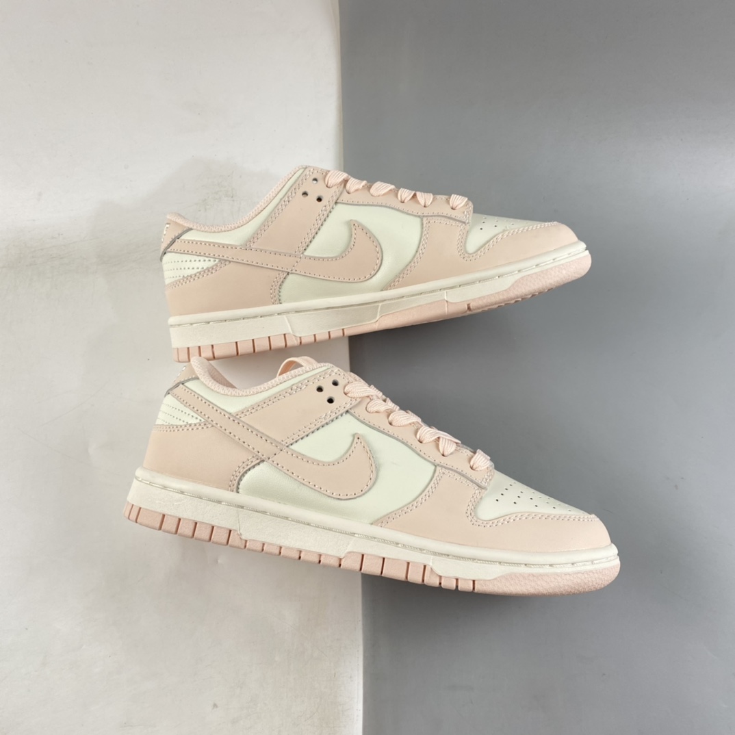 P320 Nike Dunk Low 樱花粉 SB扣碎篮板时尚休闲板鞋 DD1503-102