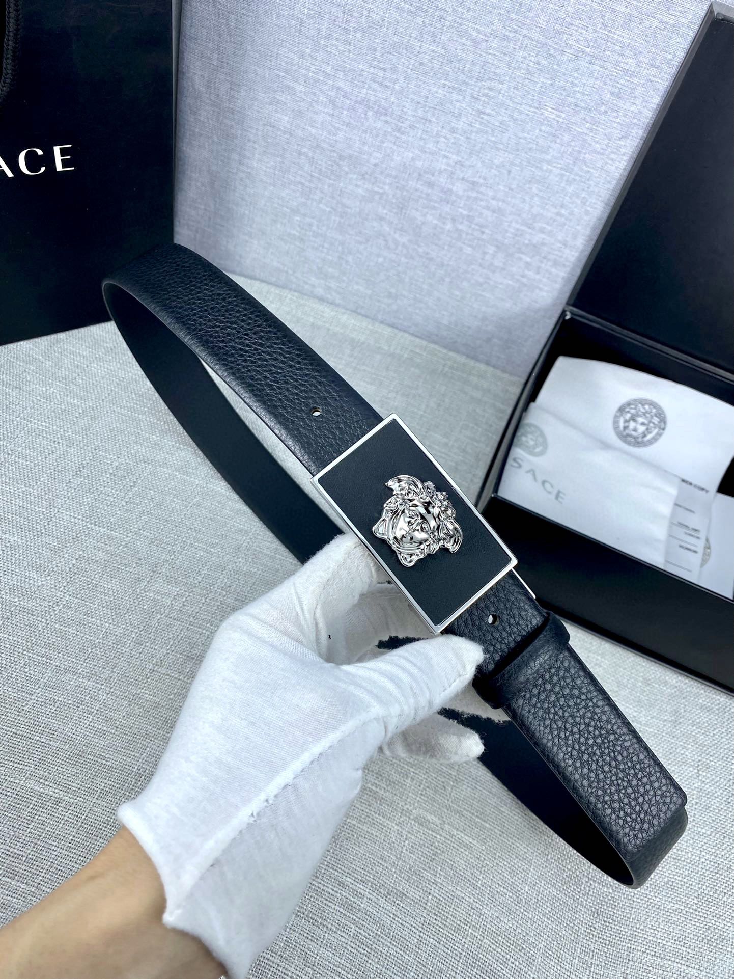 Versace 3D Medusa Belt from Palazzo Series Purchased by p391 - 图片 1