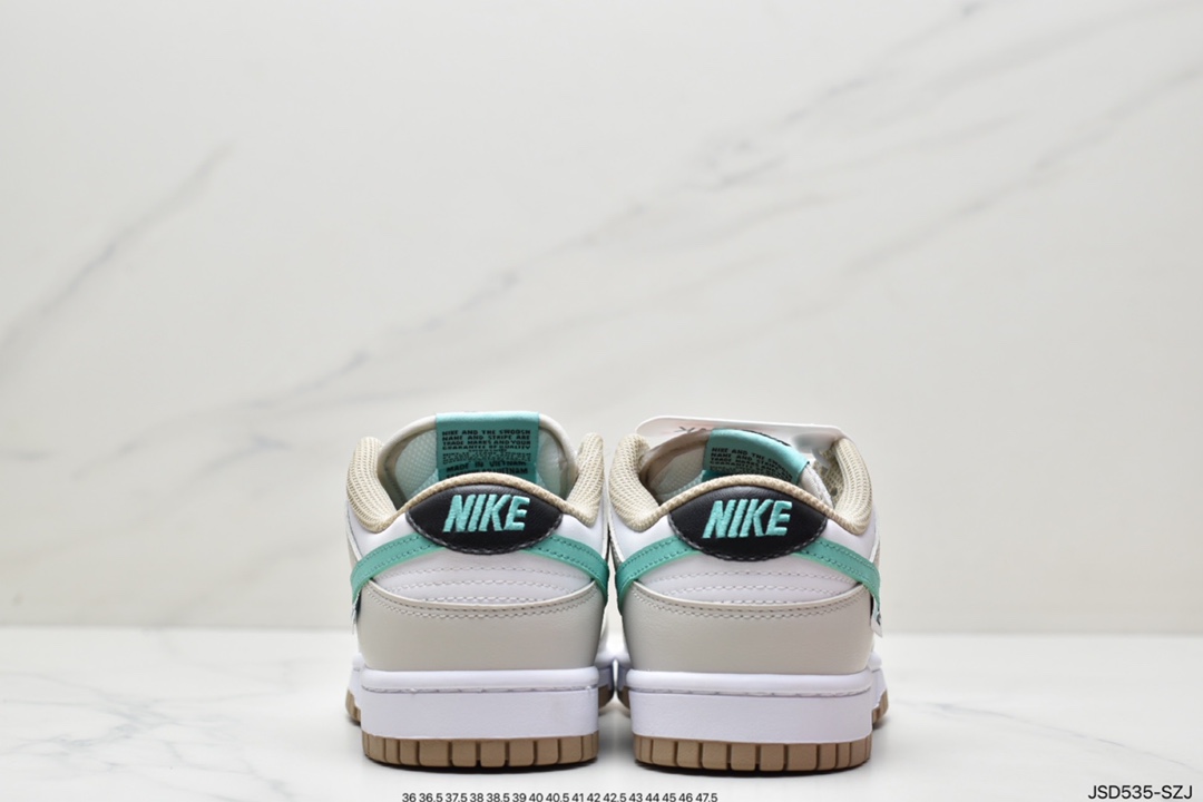 200 耐克Nike Dunk Low 白粉 粉色鞋扣 DX6060-121