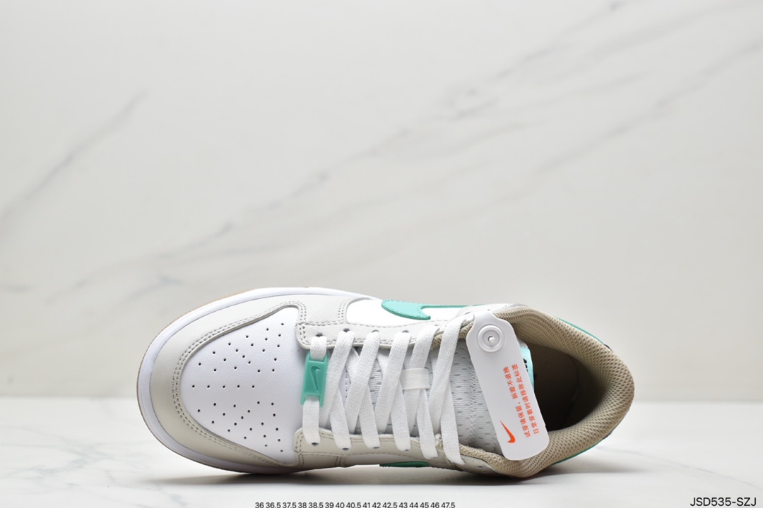 200 耐克Nike Dunk Low 白粉 粉色鞋扣 DX6060-121
