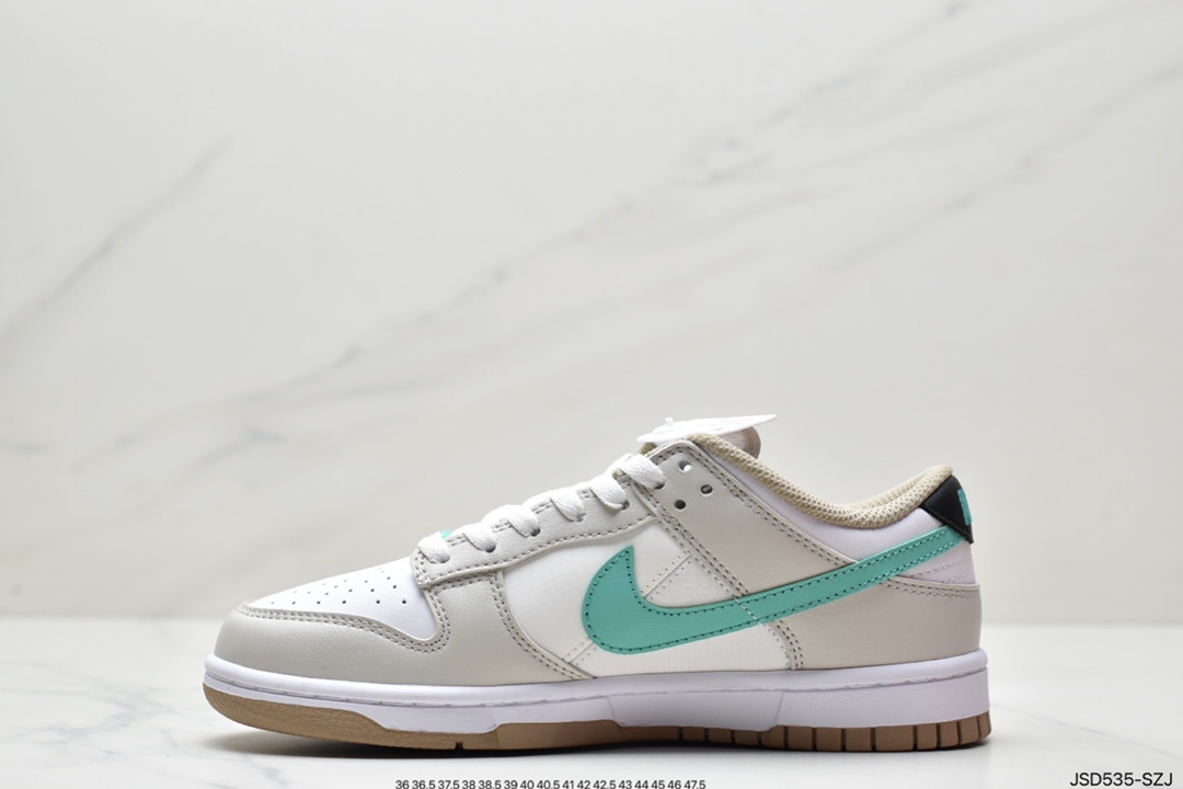 200 耐克Nike Dunk Low 白粉 粉色鞋扣 DX6060-121