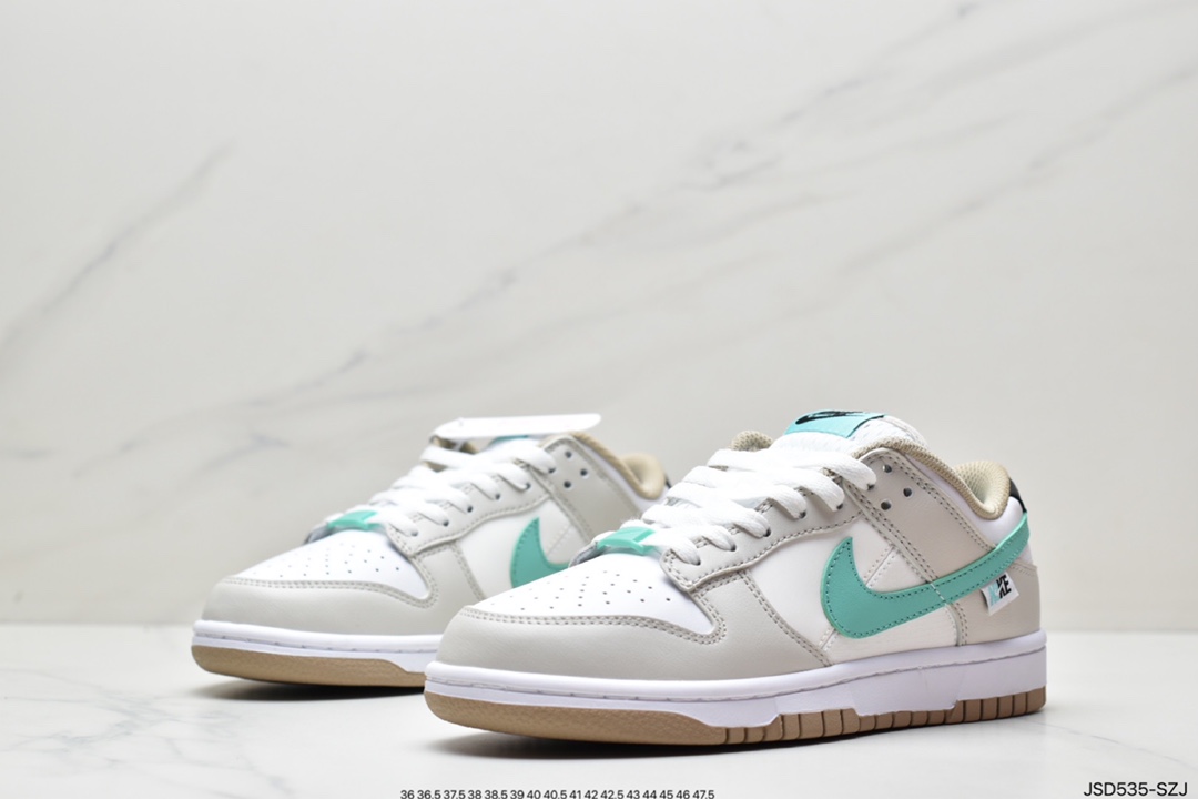 200 耐克Nike Dunk Low 白粉 粉色鞋扣 DX6060-121
