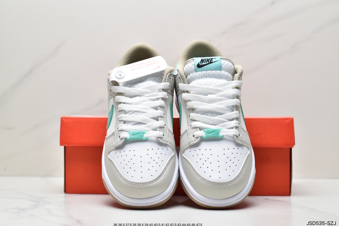 200 耐克Nike Dunk Low 白粉 粉色鞋扣 DX6060-121