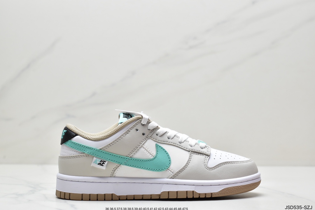 200 耐克Nike Dunk Low 白粉 粉色鞋扣 DX6060-121