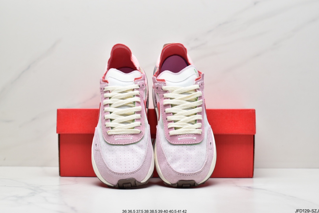 170 耐克NK Waffle One Summit White Bx.华夫网面透气休闲跑步鞋DA7995
