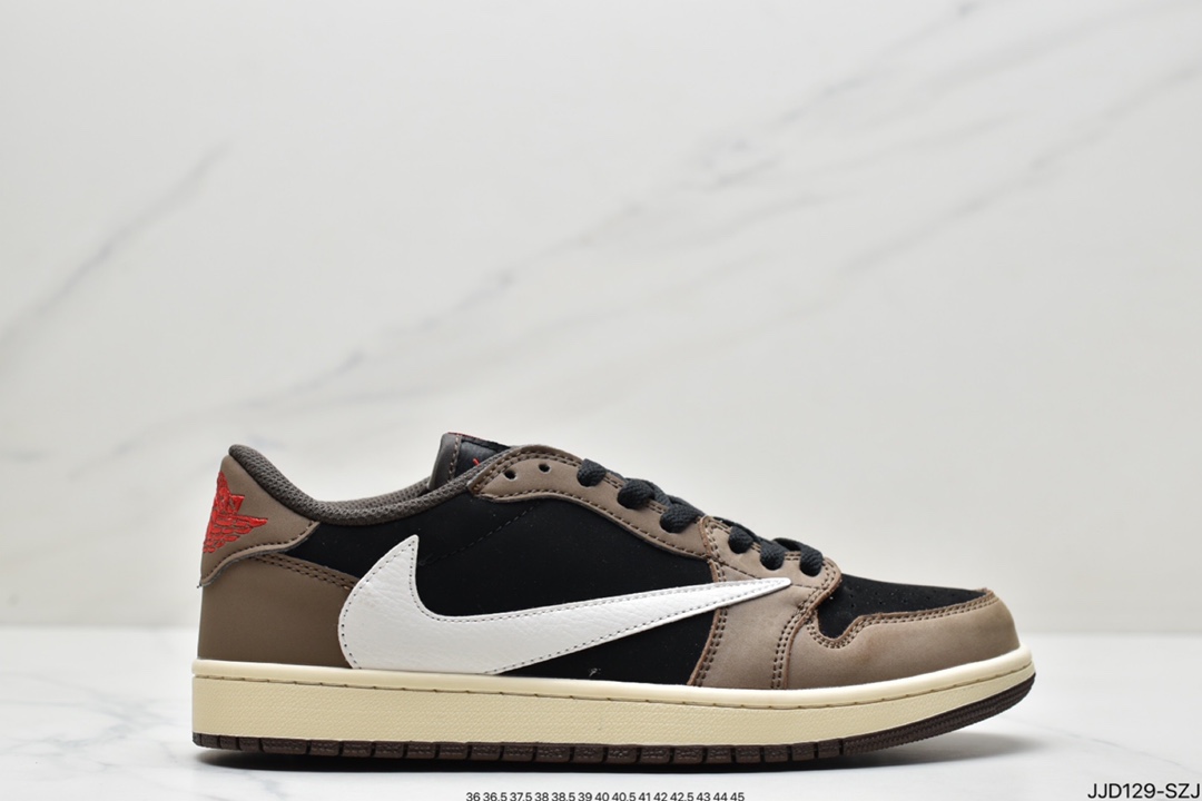 130 耐克Nike Air Jordan 1 Low OG SP”Khaki Green”AJ1乔丹一代