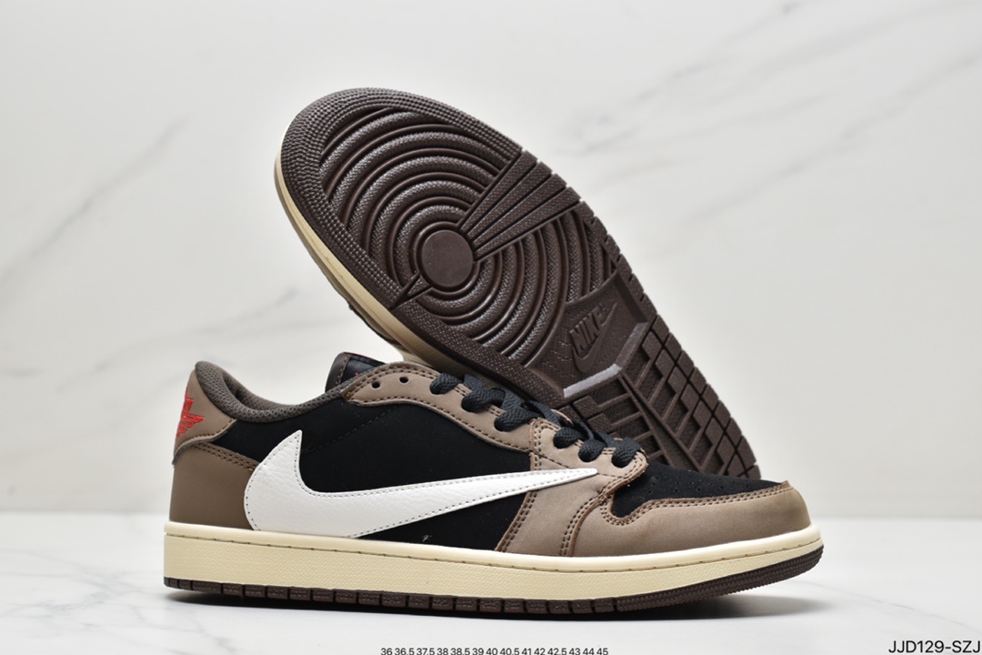 130 耐克Nike Air Jordan 1 Low OG SP”Khaki Green”AJ1乔丹一代