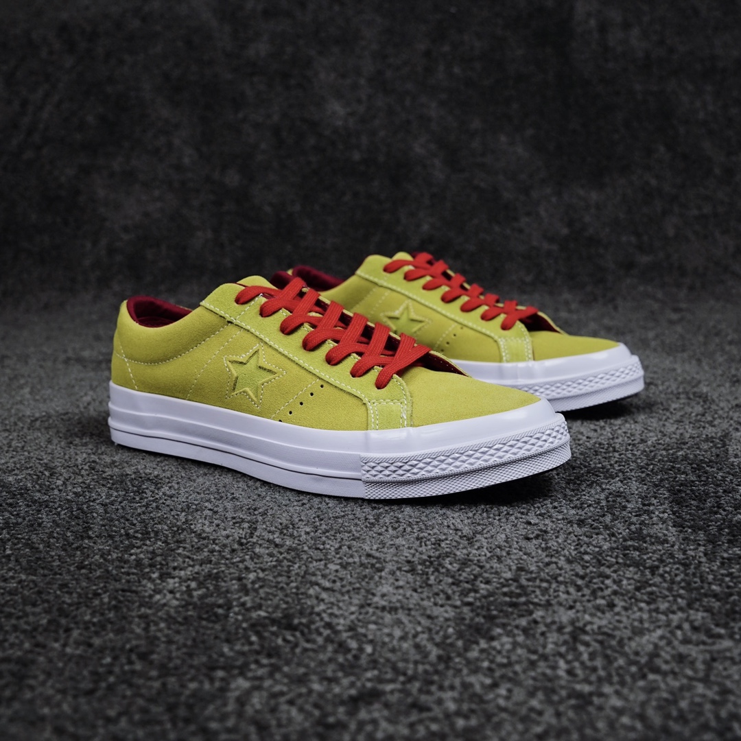 G0 Converse One Star Pro 撞色一星匡威官方 木村复古翻毛皮休闲滑板鞋官网主推款 ins潮人时髦单品