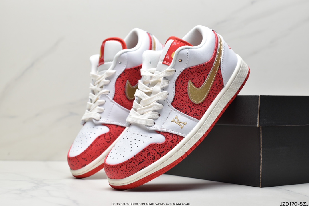 140 耐克Nike Air Jordan 1 Low OG SP”Khaki Green”AJ1乔丹一代篮球鞋